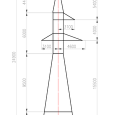 ВЛ 110 кВ - Металлоконструкции для энергетики