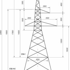 ВЛ 35 кВ - Металлоконструкции для энергетики
